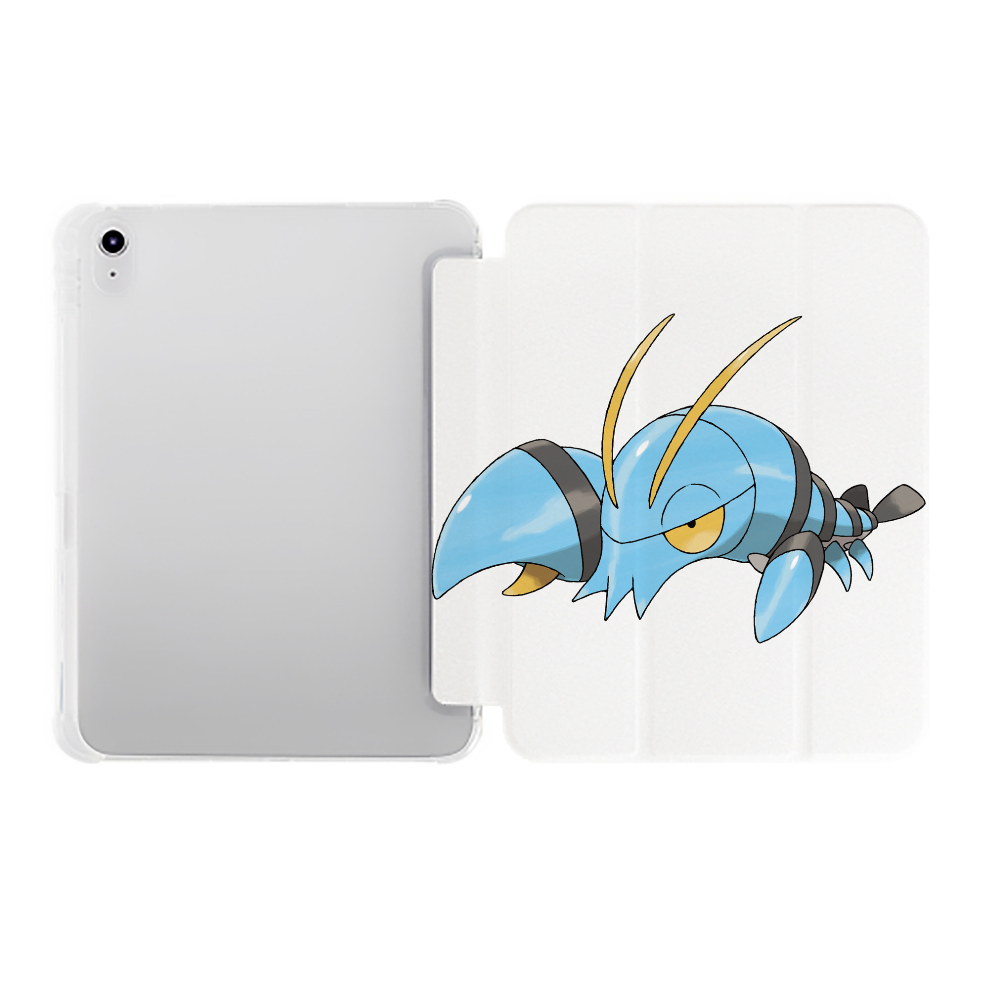 （画像用） ポケットモンスター Pokémon IPad ケース ペン収納付き 三つ折りスタンド PUレザー×シリコン 対応機種9.5/10.5/10.9インチ